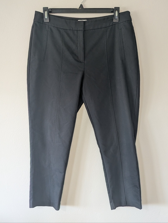 Chico's Pants - 14 So Slimming by Chico's Black Ankle Dress Pants‎